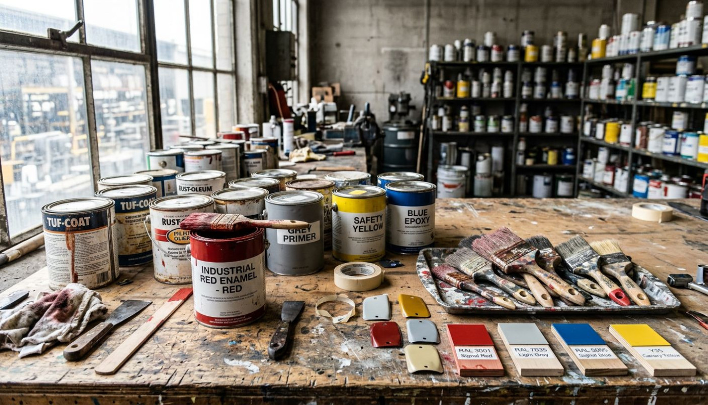 Comment choisir la meilleure peinture industrielle pour différents matériaux ?